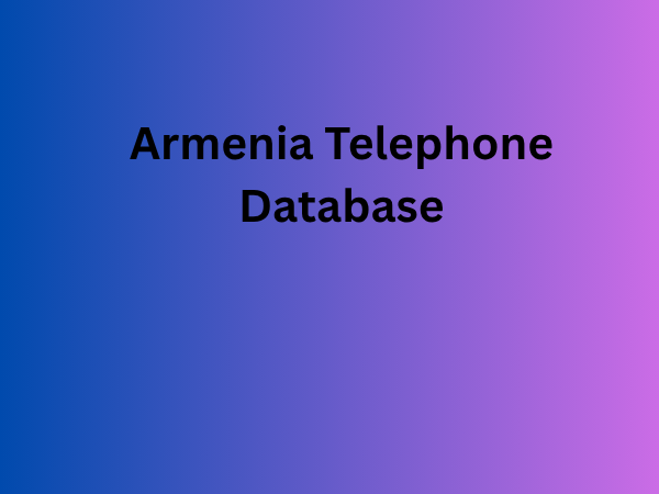 Armenia Telephone Database